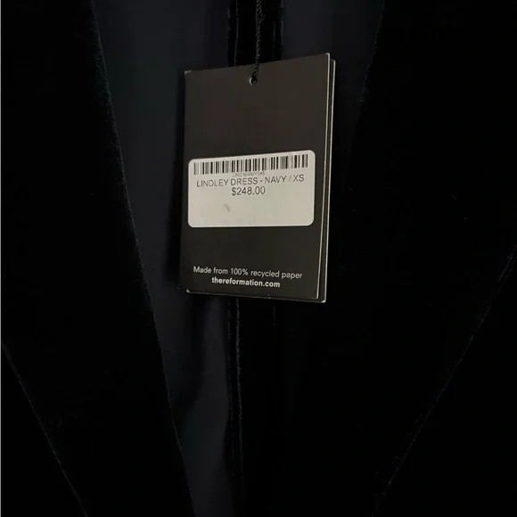 Reformation Lindey NAVY - Picture 5 of 5